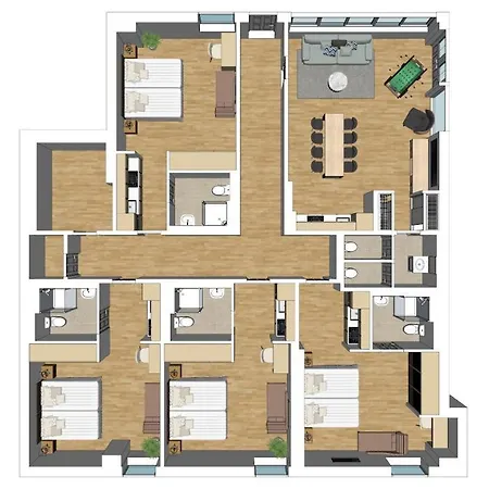 Apartment Flatista Homes - Aubing Munich